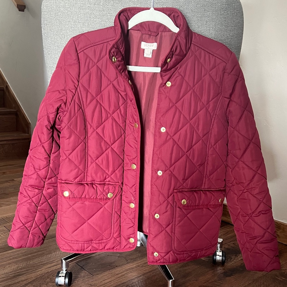 J. Crew Quilted Jacket - Classic (Small)